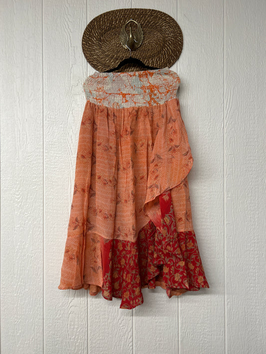 Crepe Sari Inner Peace Wrap Skirt 0626 171