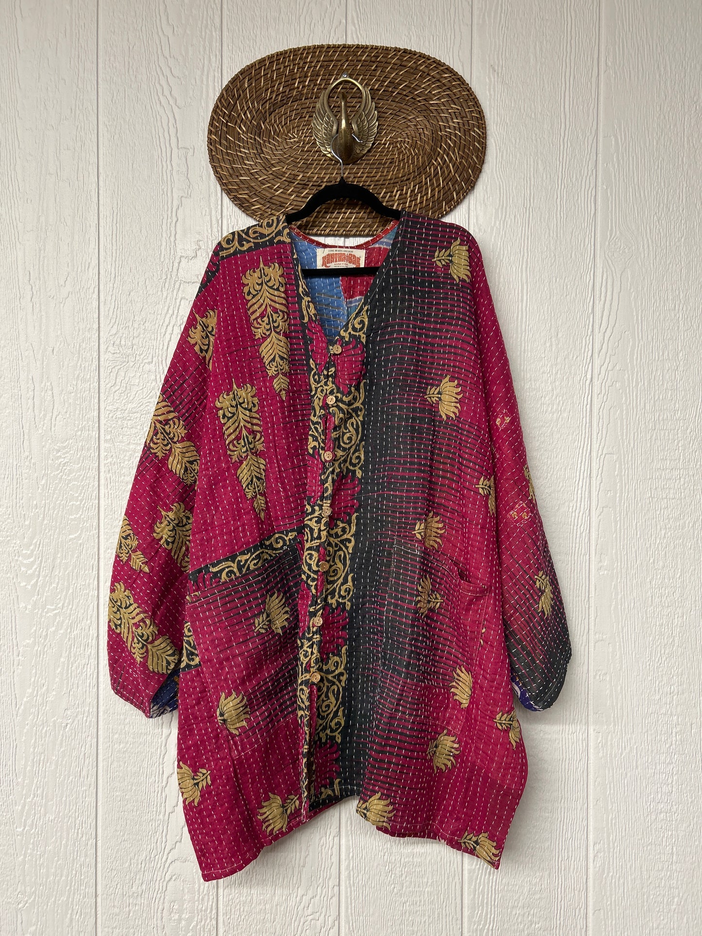 Pareo Kantha Gaia Button-Down Kimono 0126 239