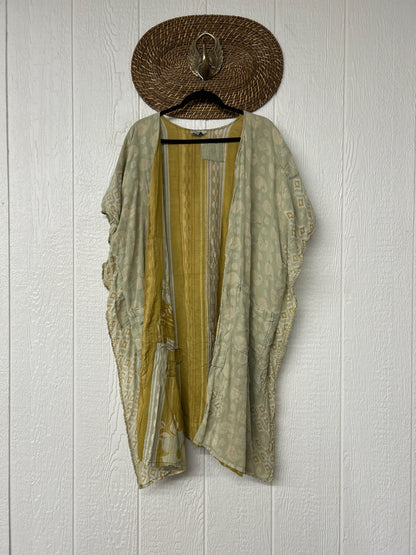 Alchemi Cotton Sari Take It Easy Summer Kimono 1026 001