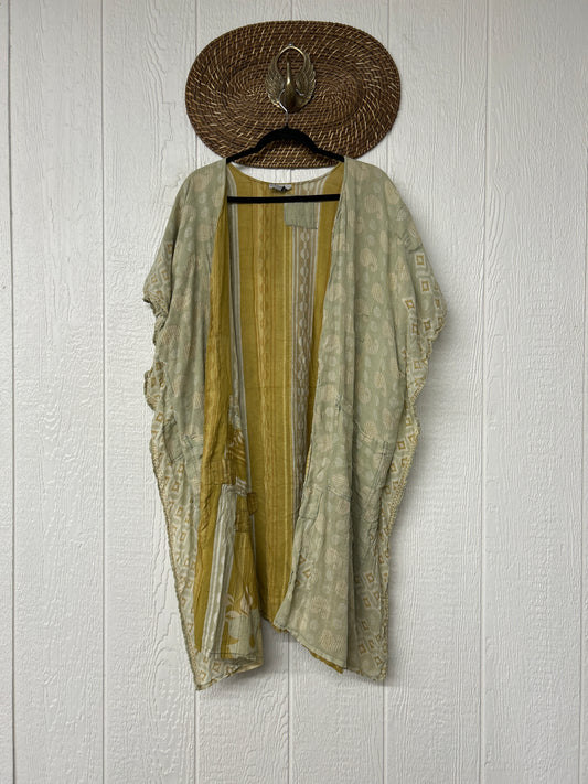 Alchemi Cotton Sari Take It Easy Summer Kimono 1026 001