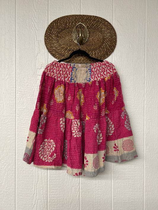 Pareo Kantha Meadow Skirt 0826 035