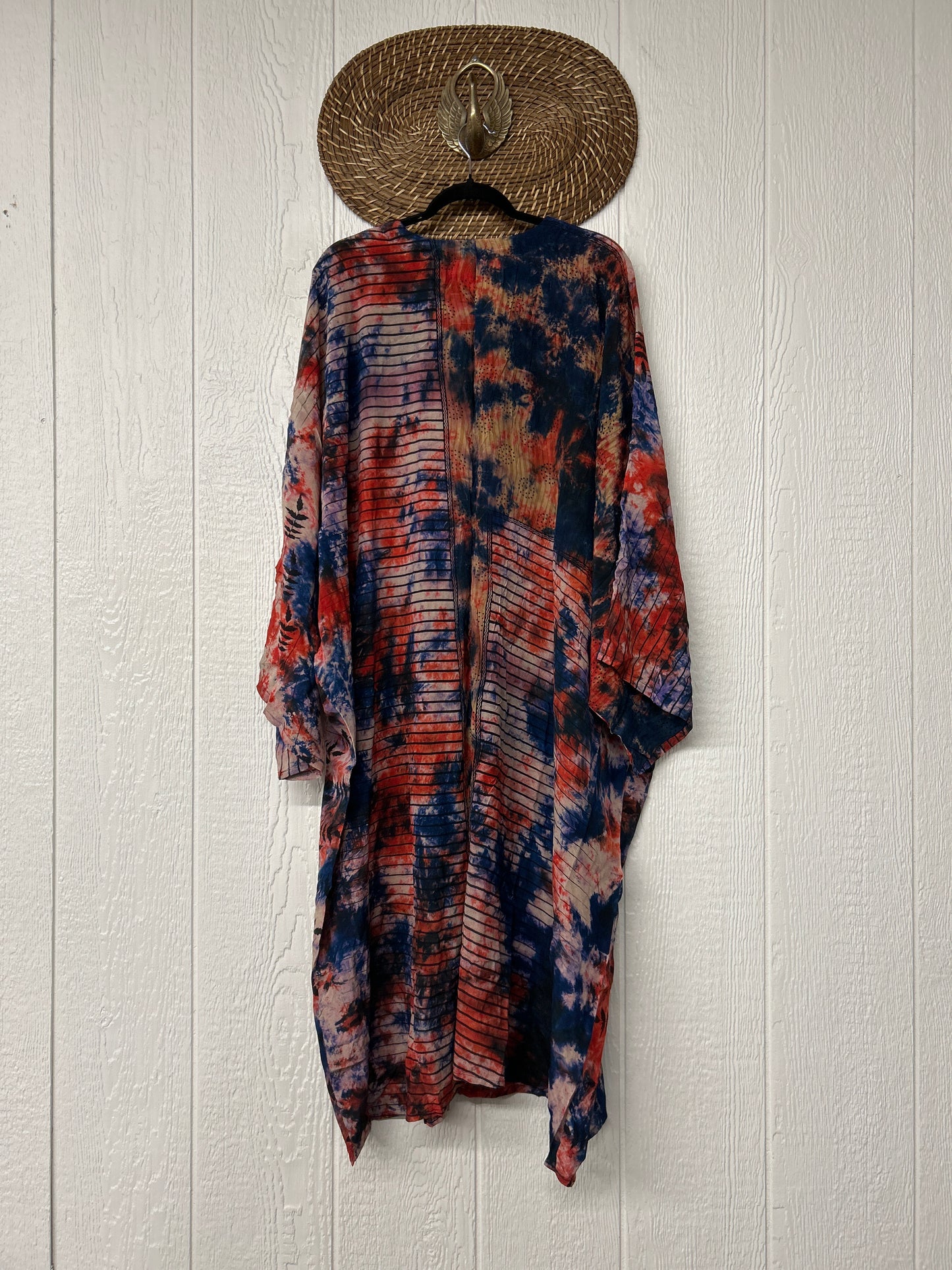 Crepe Sari Gaia Duster Dress 0826 118