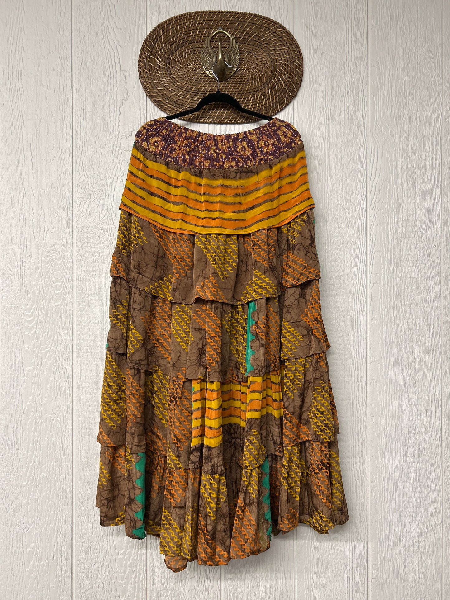 Rasgulla Sari Venus Ruffle Maxi 1125 003