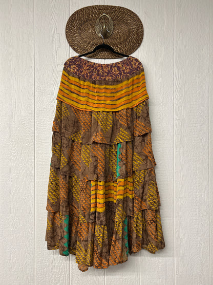 Rasgulla Sari Venus Ruffle Maxi 1125 003