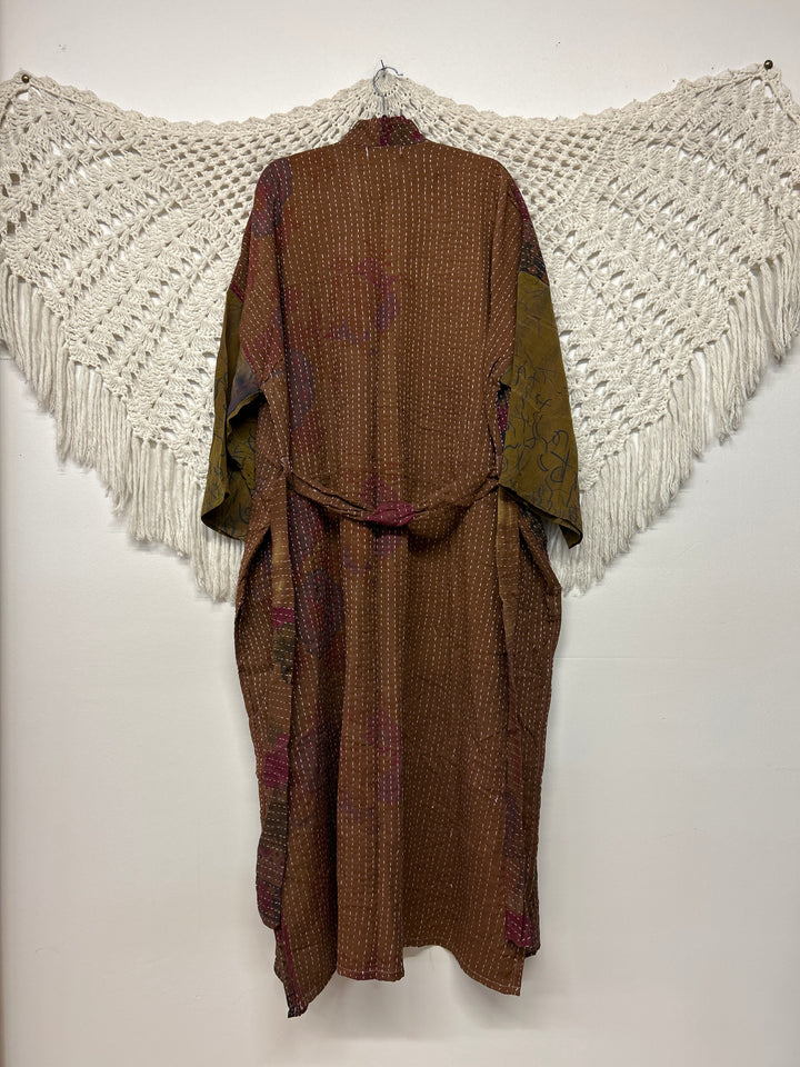 Majestic Caramel Overdye Kimono 1124 074