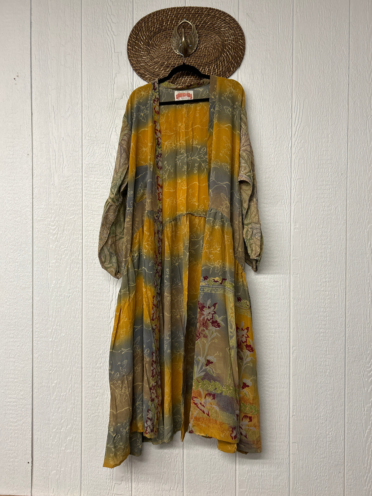 Crepe Sari Evermore Kimono 1026 090