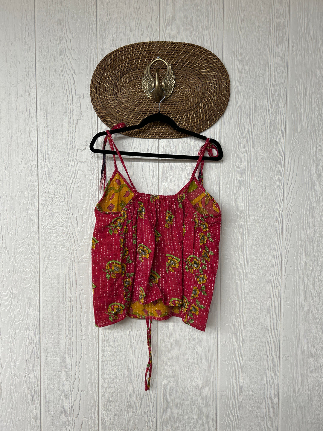 Kantha Butterfly Tank Top 0525 096