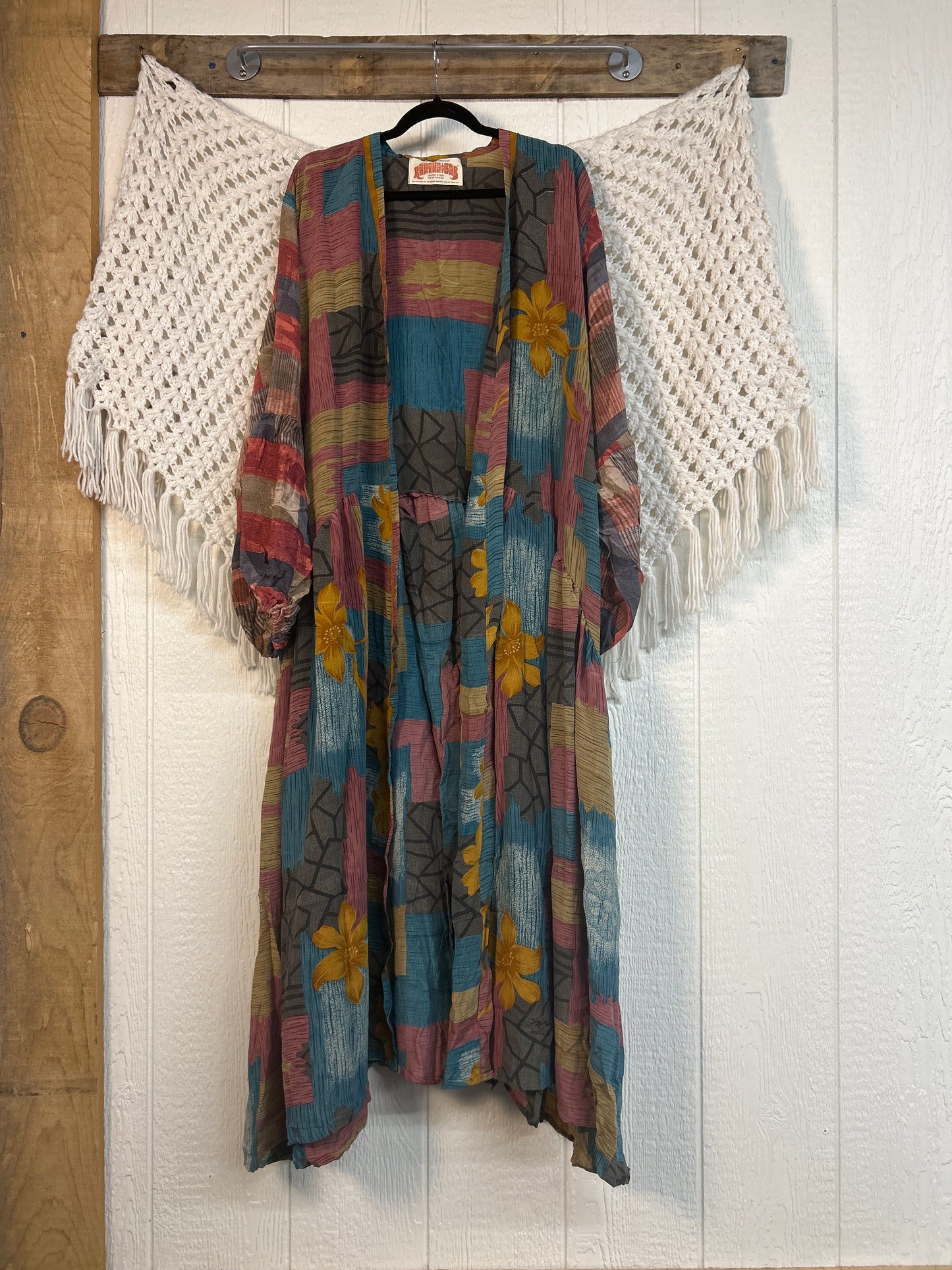 Crepe Sari Evermore Kimono 0326 069