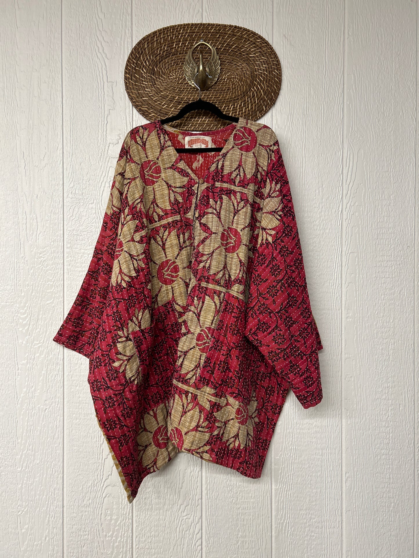 Pareo Kantha Gaia Button-Down Kimono 0126 083
