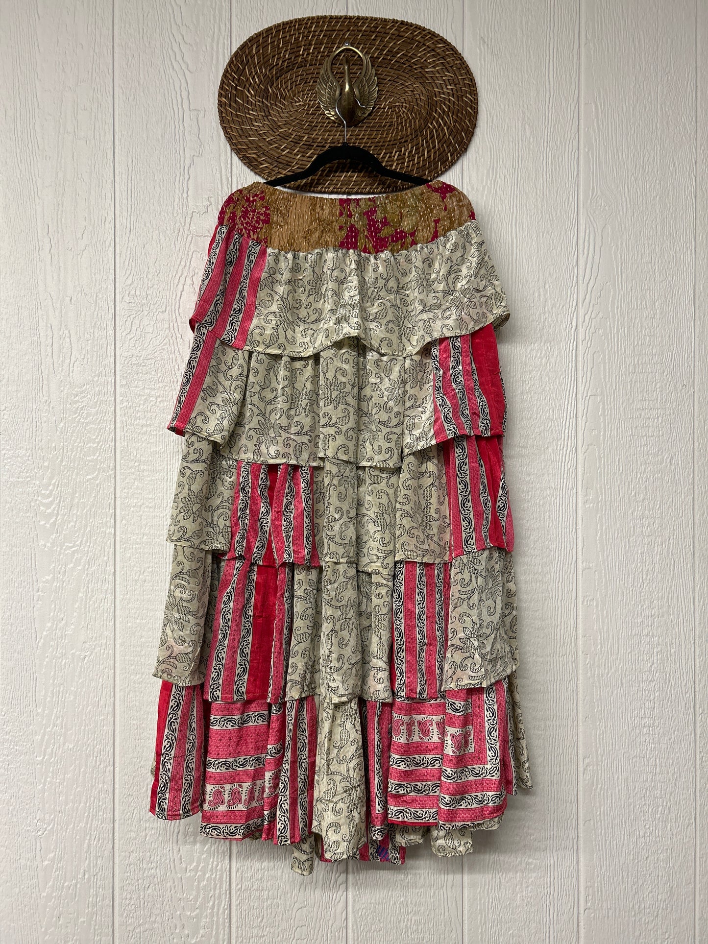 Rasgulla Sari Venus Ruffle Maxi 1125 028