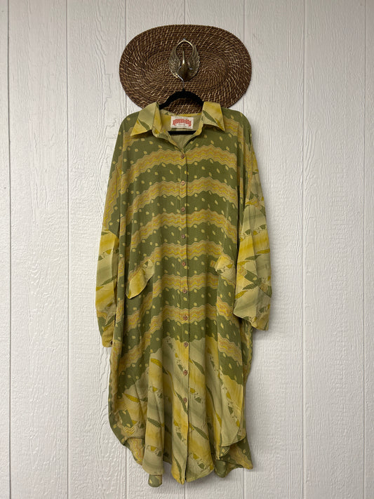 Crepe Sari Free To Be Longsleeve Maxi 1225 020