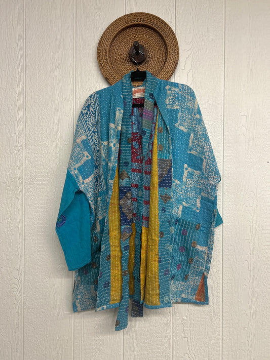 Pareo Kantha Shortie Majestic Kimono 0326 178