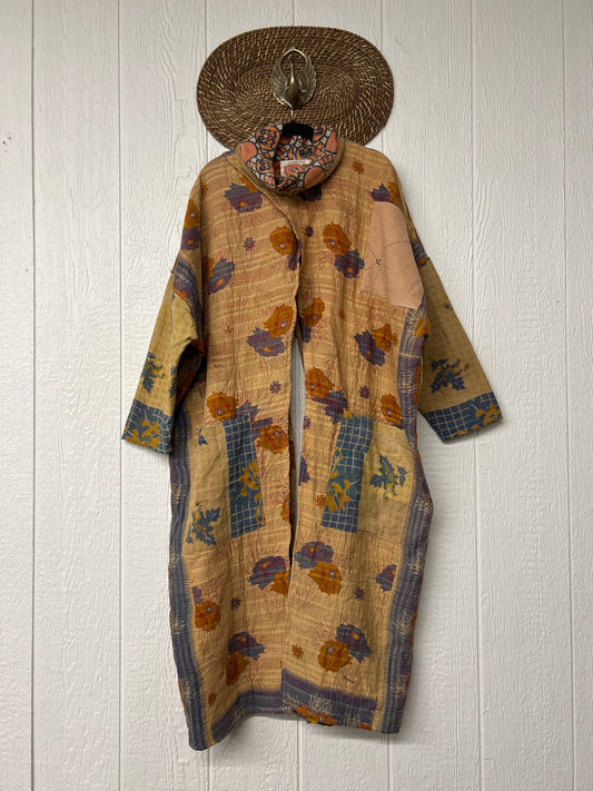 Fine Kantha Cowl Split Pullover 1225 034