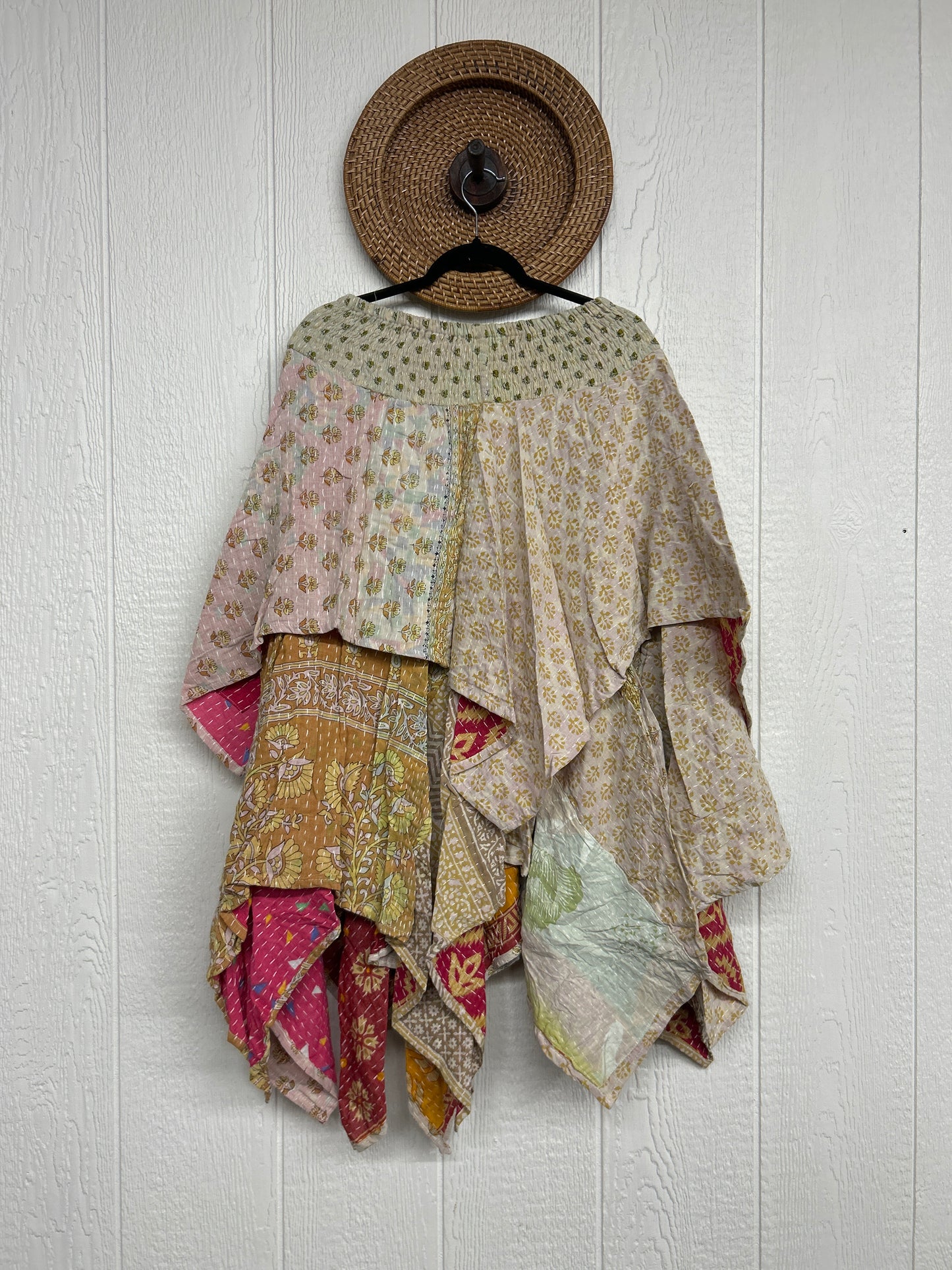 Pareo Kantha Pixie Skirt 0426 181