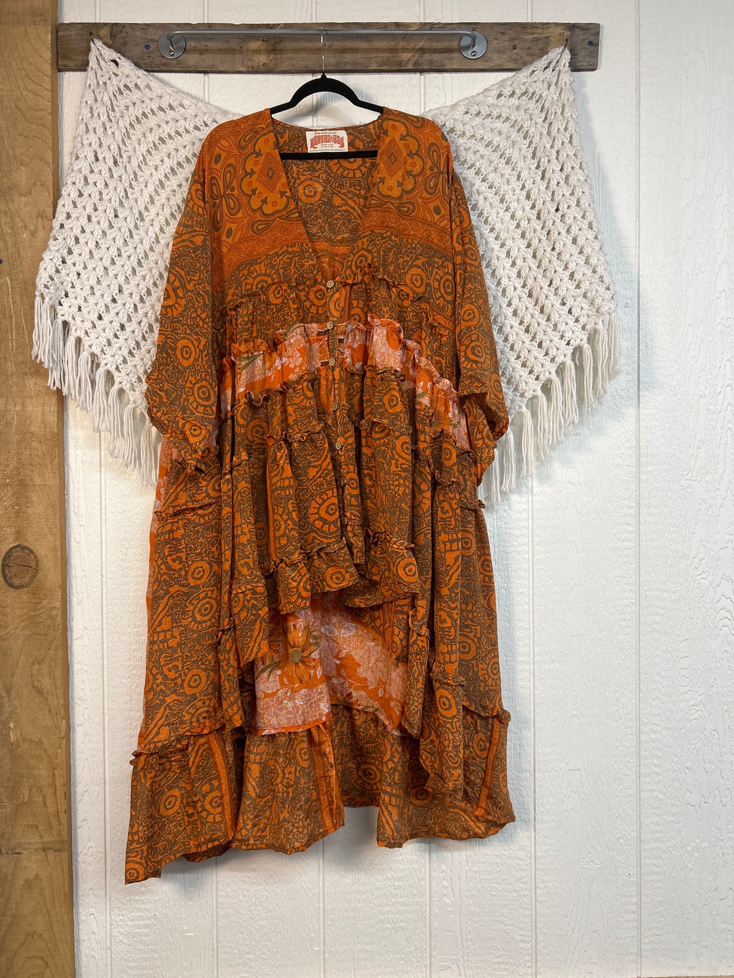 Rasgulla Sari Rhiannon Kimono 0826 014