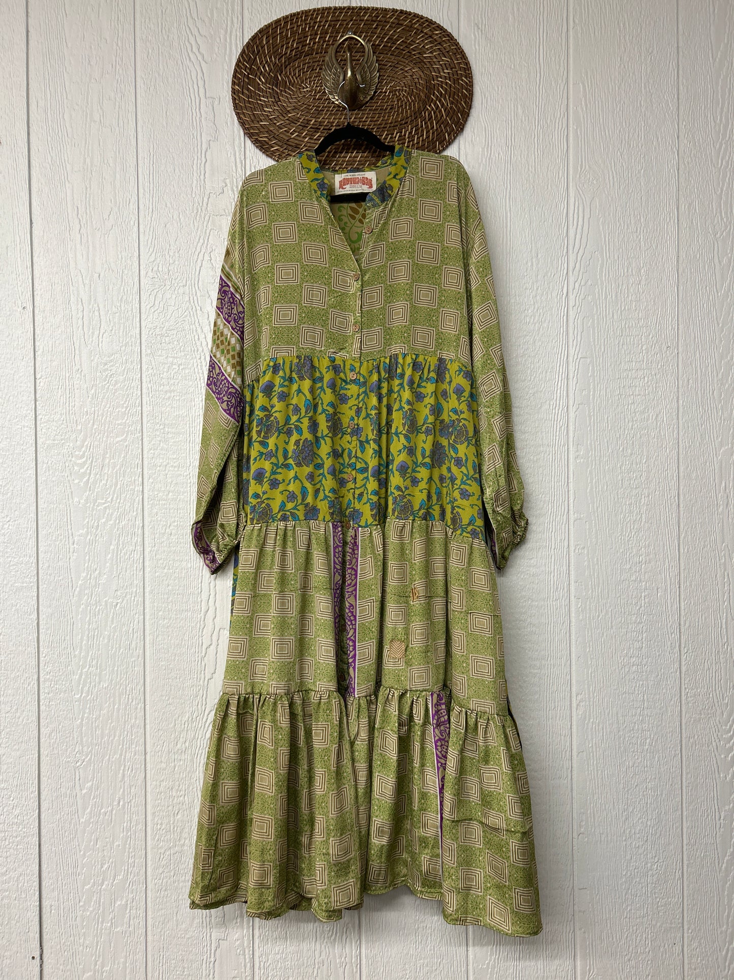 Rasgulla Sari Luminous Maxi Dress 0226 130