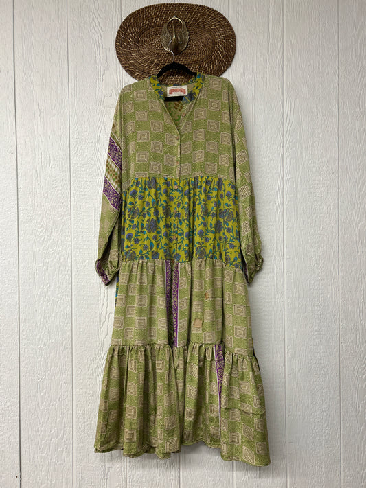 Rasgulla Sari Luminous Maxi Dress 0226 130