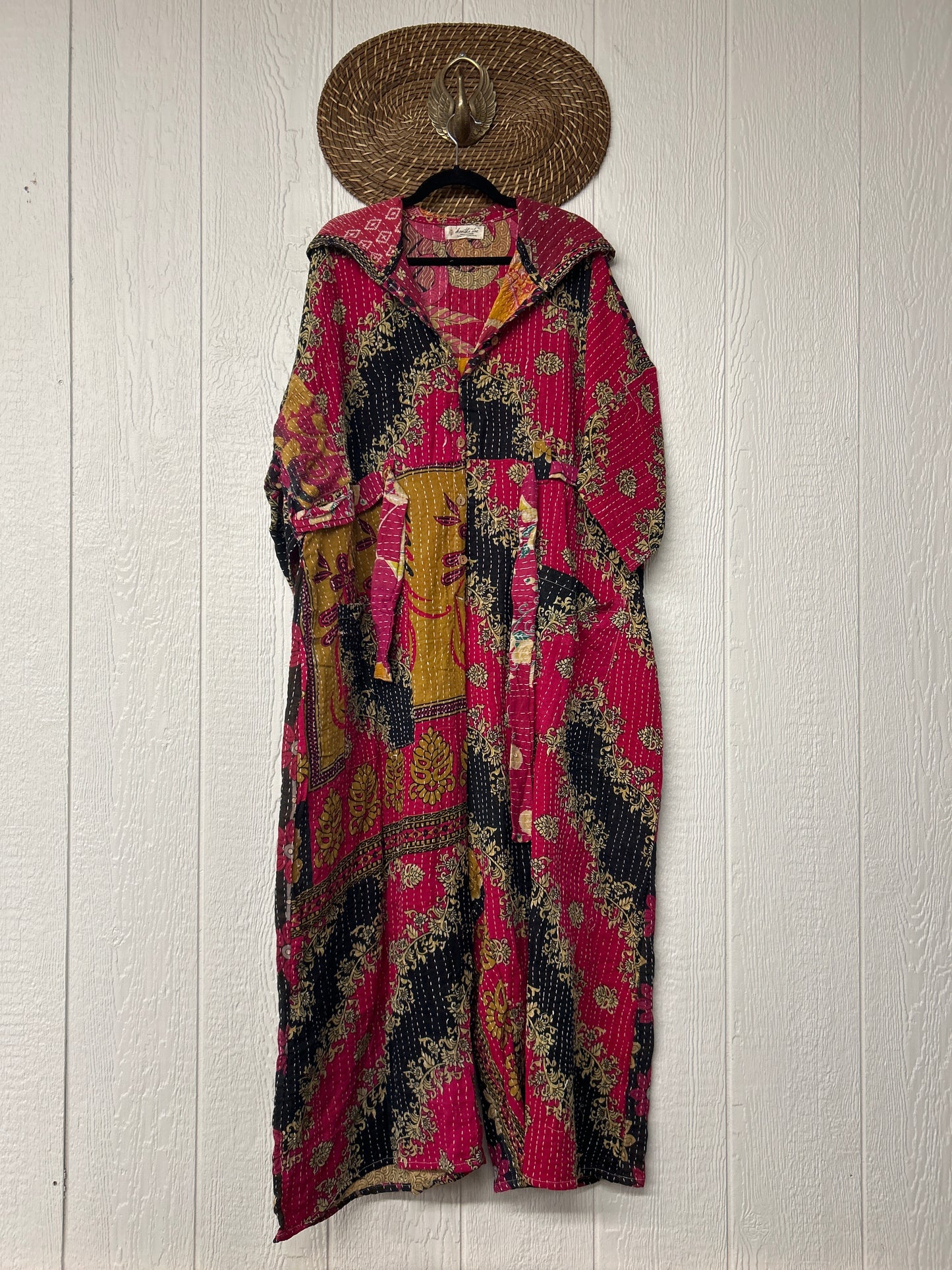 Kantha Zen Hoodie Jumpsuit 0925 118