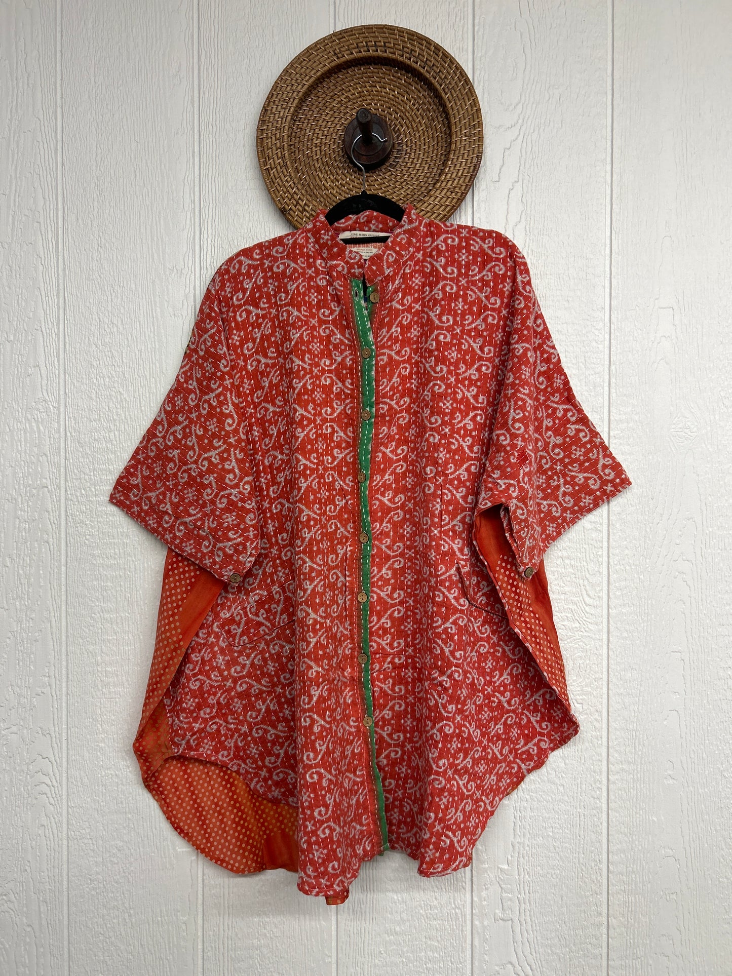 Pareo Kantha Free To Be Button-Down 0426 197