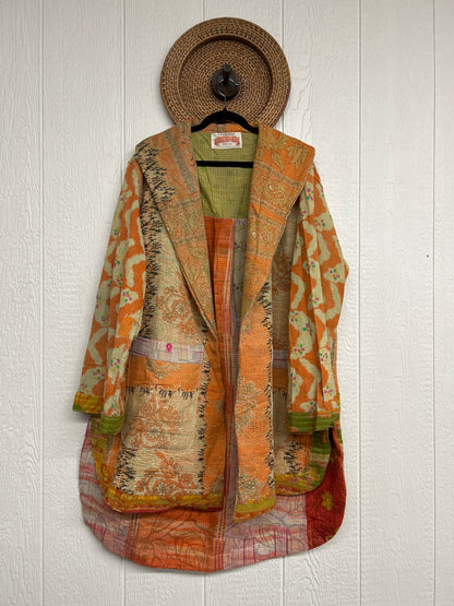Fine Kantha Drifter Coat 1026 030