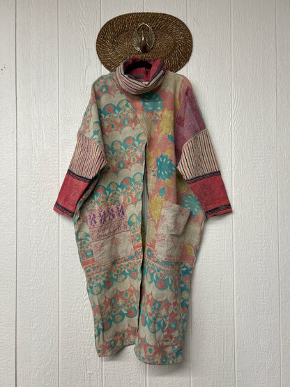 Fine Kantha Cowl Split Pullover 1225 109