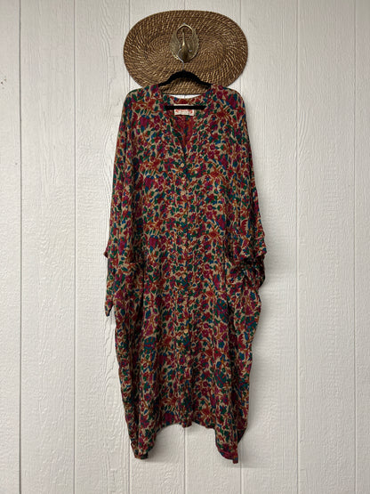 Crepe Sari Gaia Duster Dress 0826 052
