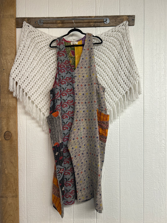 Kantha Harmony Wide Leg Jumpsuit  0825 121