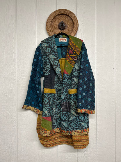 Fine Kantha Drifter Coat 1026 233