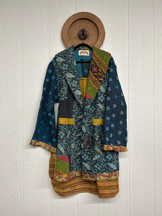 Fine Kantha Drifter Coat 1026 233