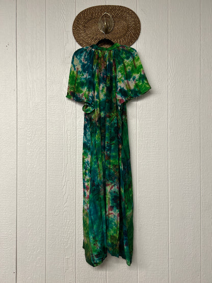 Crepe Sari Summer Woodstock Duster 0626 156