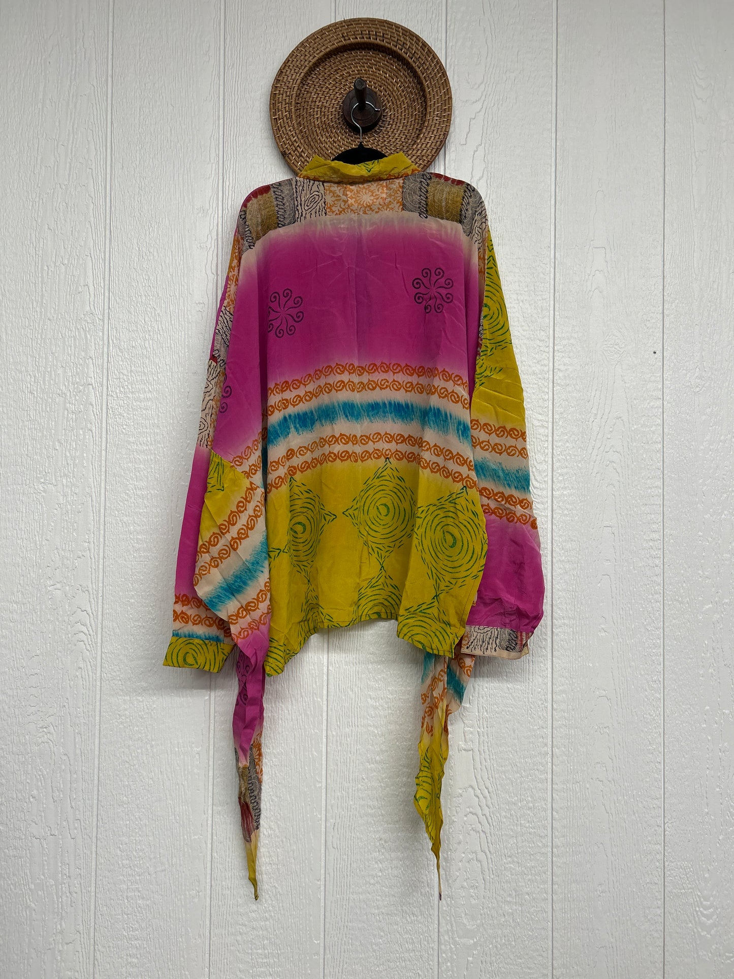 Crepe Sari Nirvana Button Down 1125 185