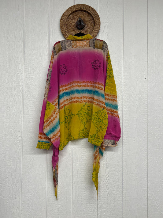 Crepe Sari Nirvana Button Down 1125 185