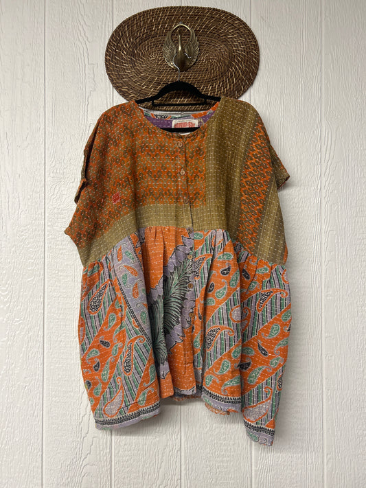 RETAIL Pareo Kantha Daydreamer Button Down Mini 1225 036