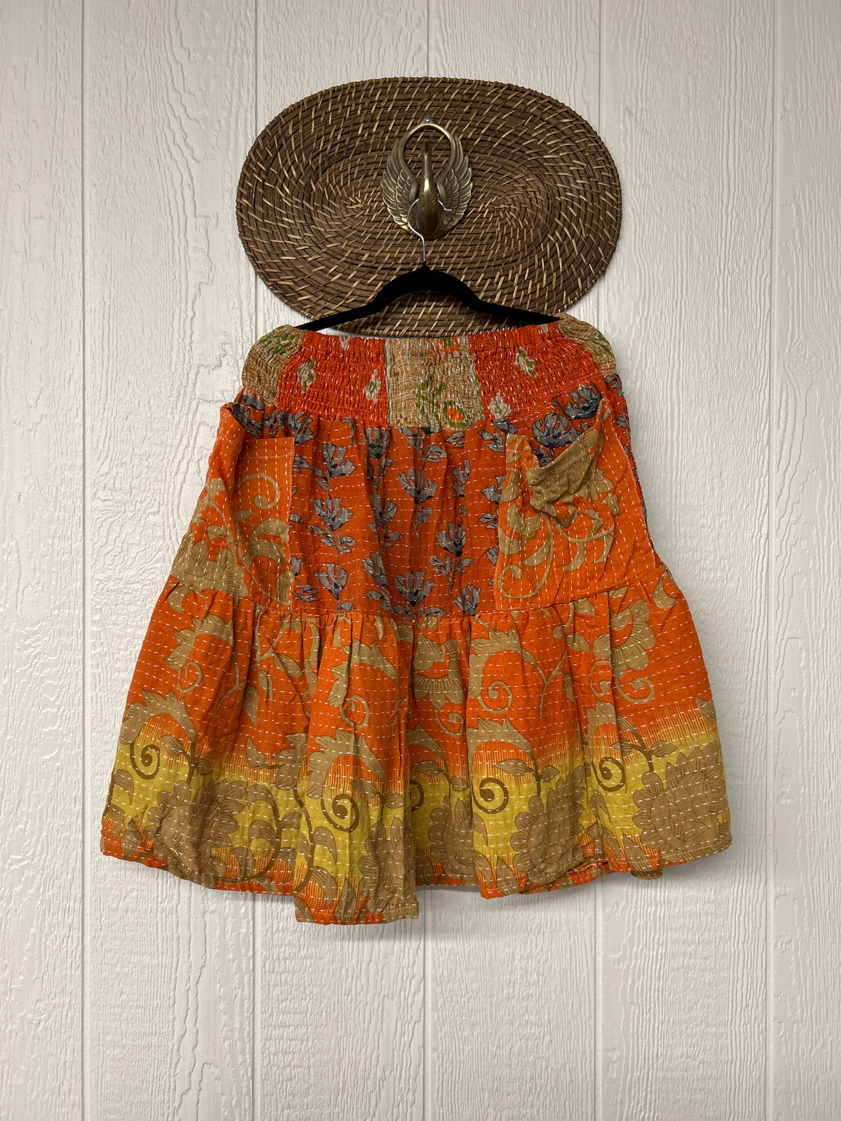 Pareo Kantha Meadow Skirt 0826 080