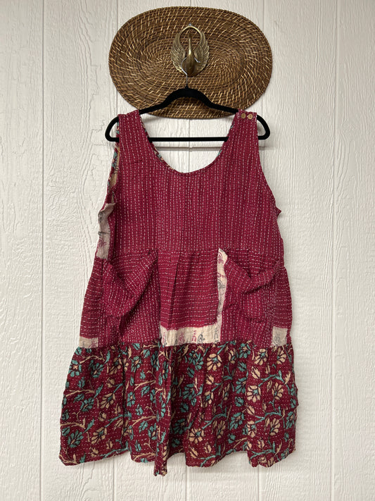 Kantha Meadow Mini Dress 0625 051