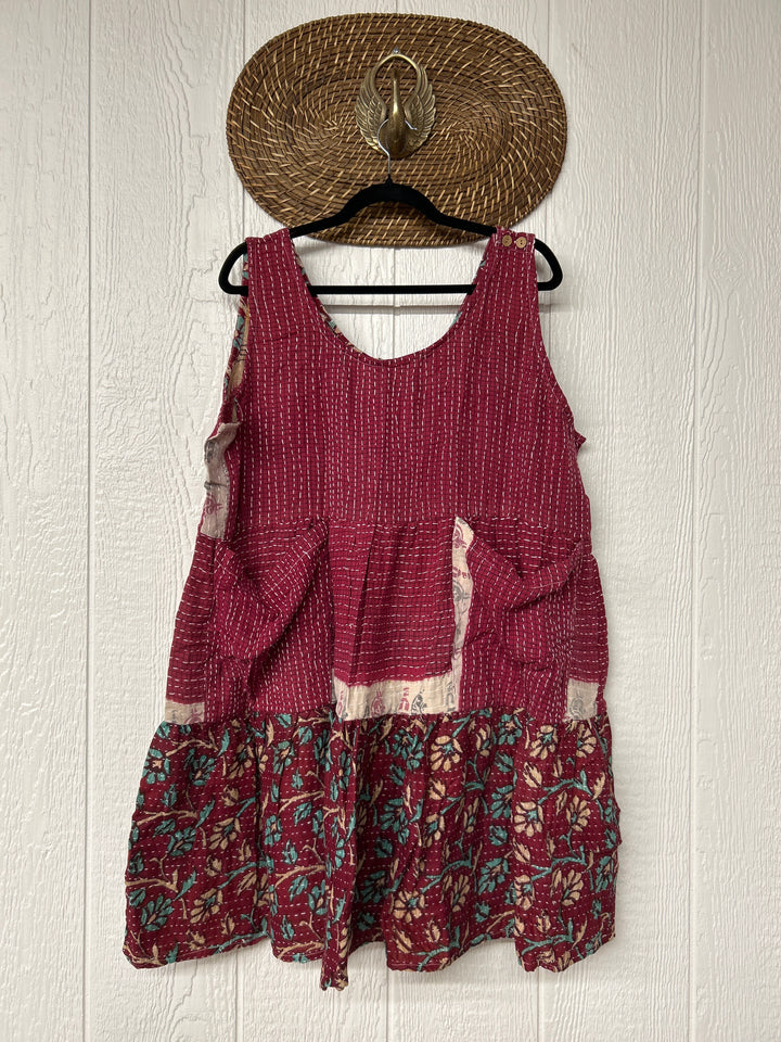Kantha Meadow Mini Dress 0625 051