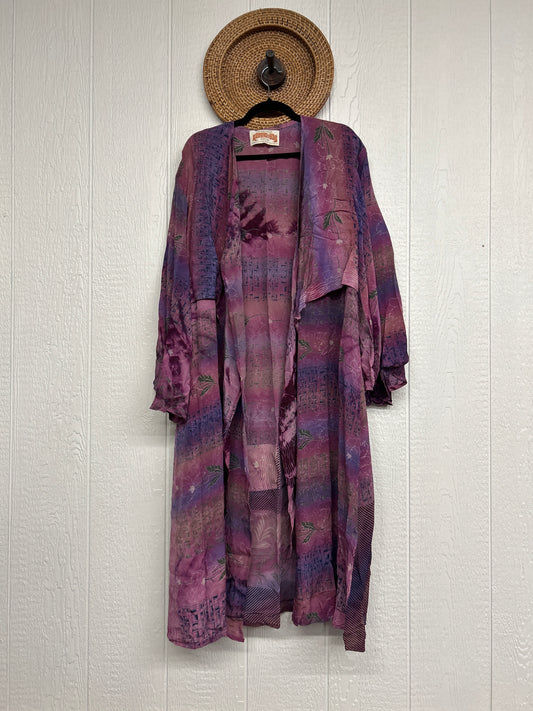 RETAIL Crepe Sari Spellbound Kimono 0926 121
