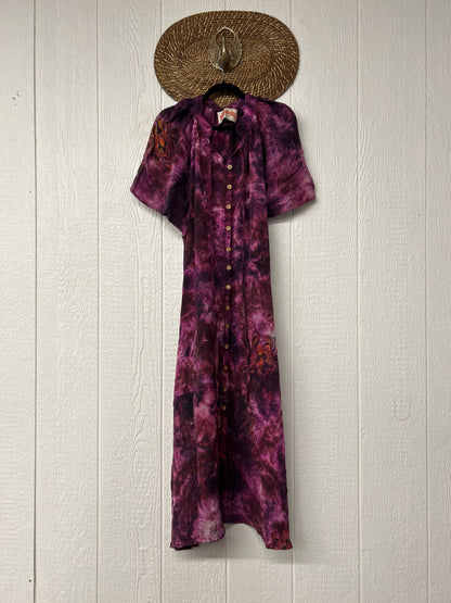 Crepe Sari Summer Woodstock Duster 0626 180
