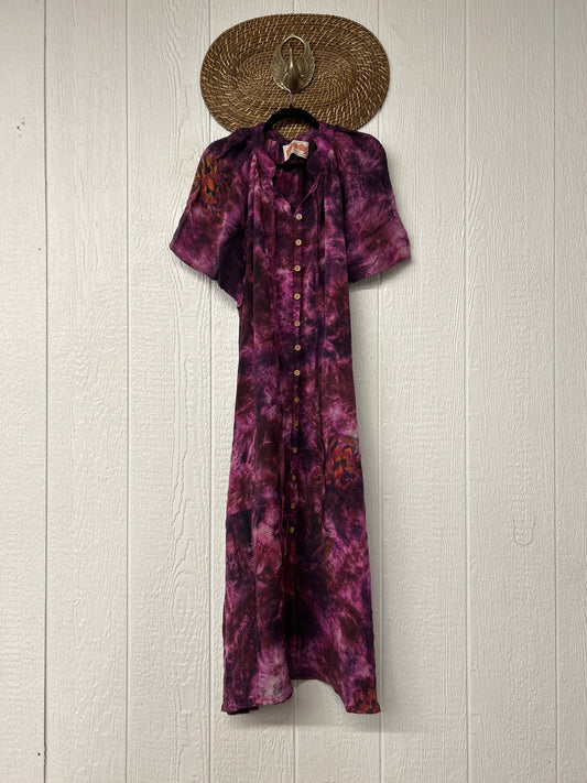 Crepe Sari Summer Woodstock Duster 0626 180