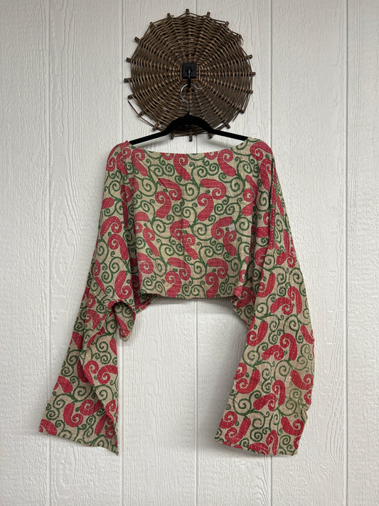Pareo Kantha Abundance Crop Top 1026 095