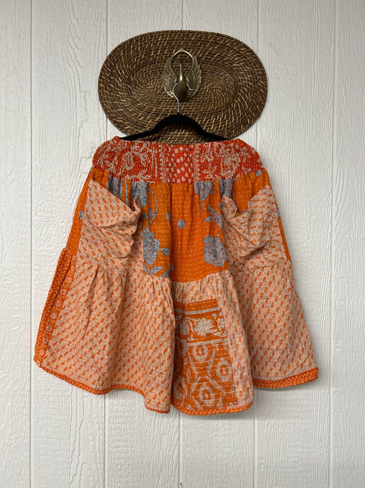 Pareo Kantha Meadow Skirt 0826 005