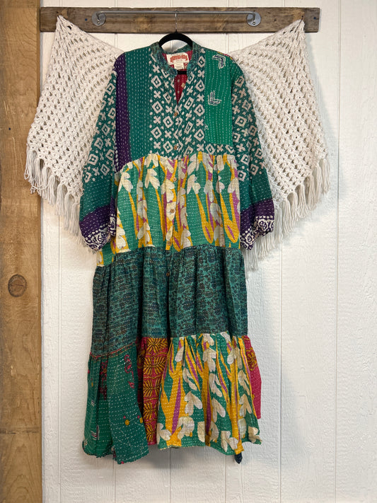 Pareo Kantha Luminous Maxi Dress 0126 265