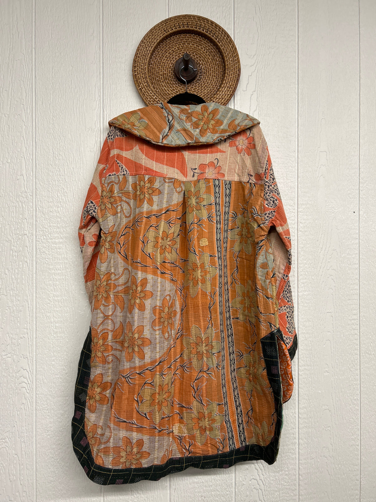 Fine Kantha Drifter Coat 1026 018