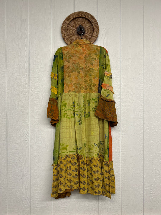 Crepe Sari Rhiannon Duster Dress 0226 210