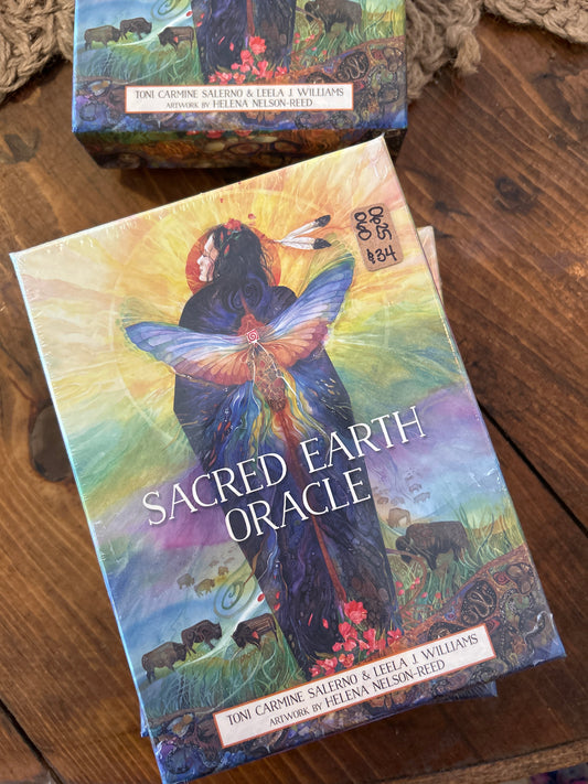 Sacred Earth Oracle Cards Blue Angel
