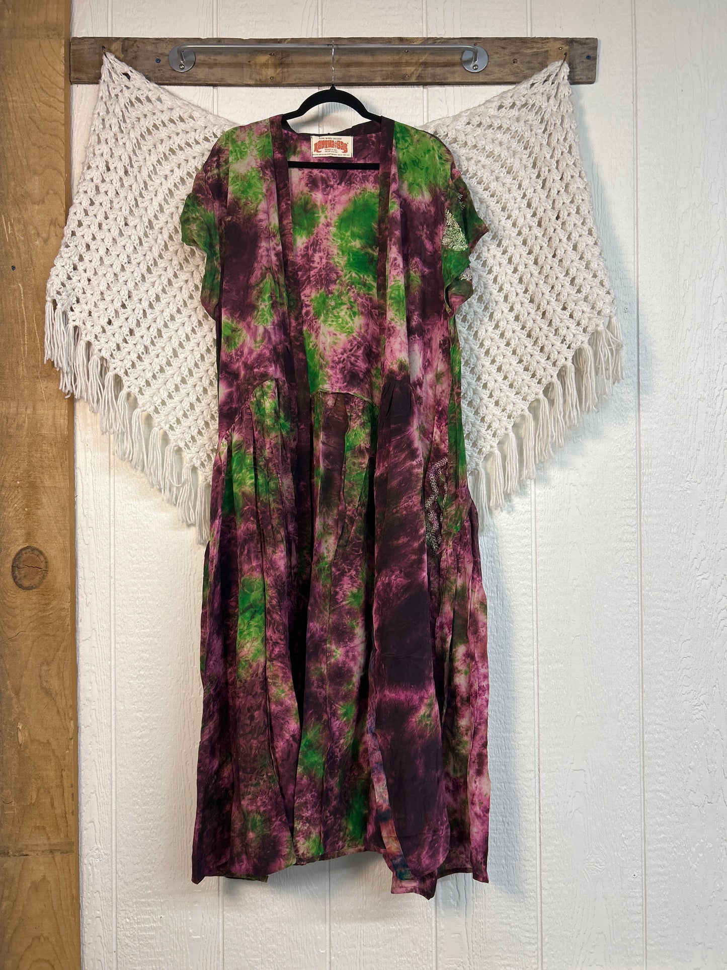 Crepe Sari Summer Evermore Kimono 0726 199