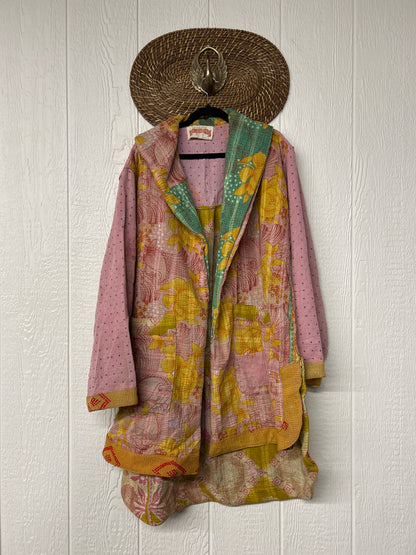 Fine Kantha Drifter Coat 1026 113