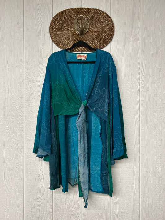 Crepe Sari Shortie Spellbound Kimono 0426 044
