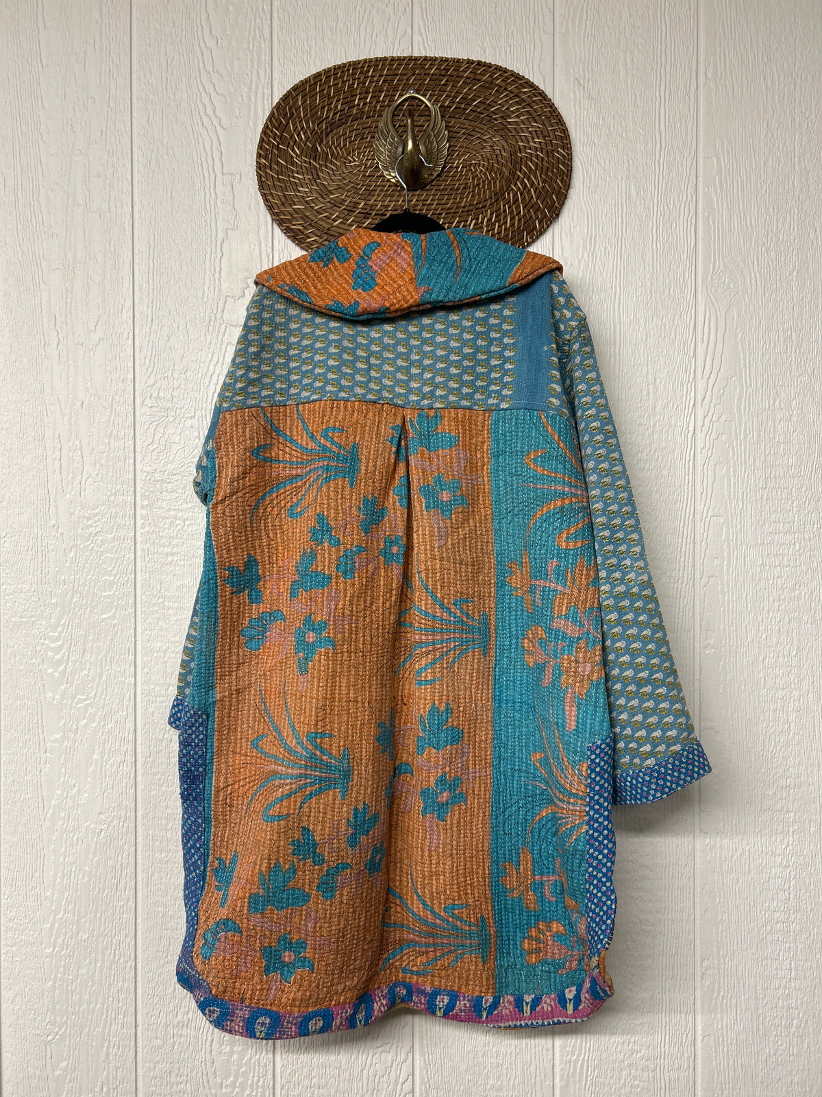 Fine Kantha Drifter Coat 1026 111