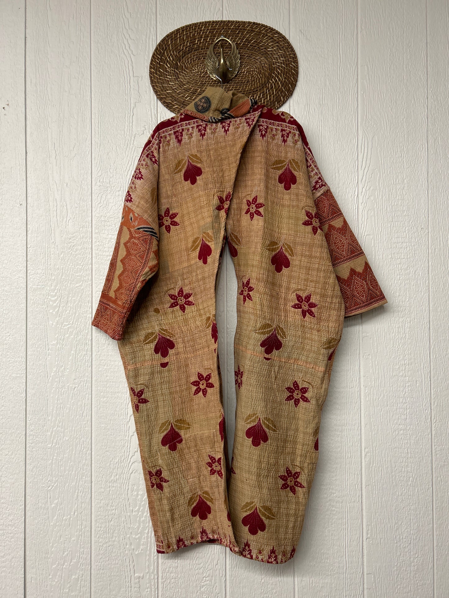 Fine Kantha Cowl Split Pullover 1225 007